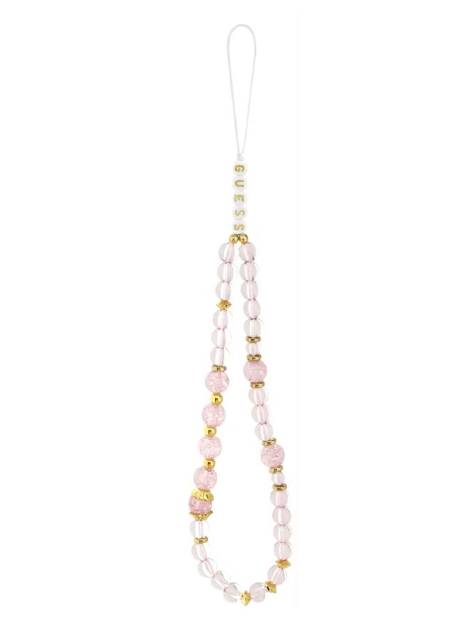 Guess MagSafe IML Case with Flowers Pattern & Lanyard for iPhone 17 Pro Max - Pink - Image 5